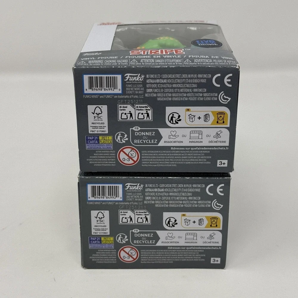 Funko Minis Gremlins Gizmo Stripe 2 Pack Five Below Exclusive Vinyl Figures
